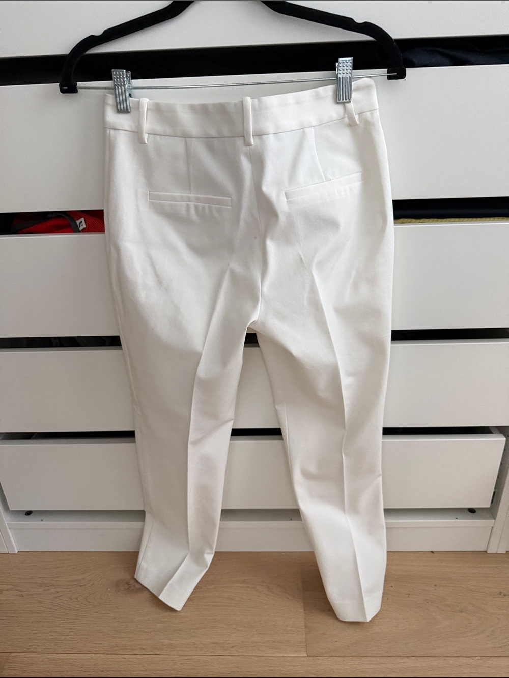 Theory Women's White Tailored Trousers - Picture 4 of 5